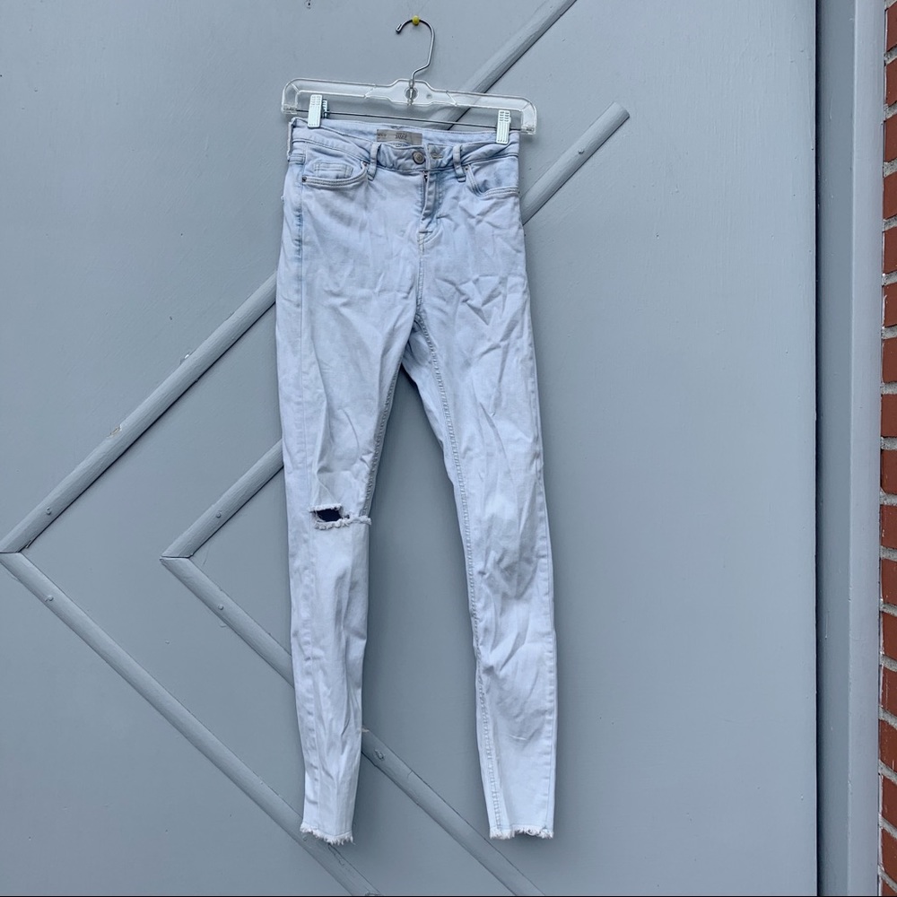 Topshop Moto Jamie Jeans Light Washed | 26 - Picture 6 of 6